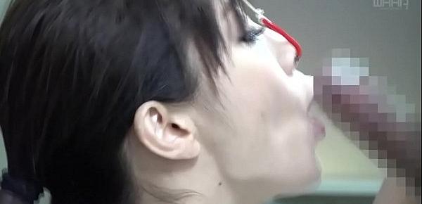  BDSM JAV Yuu Kawakami CMNF Nose Hook Blowjob